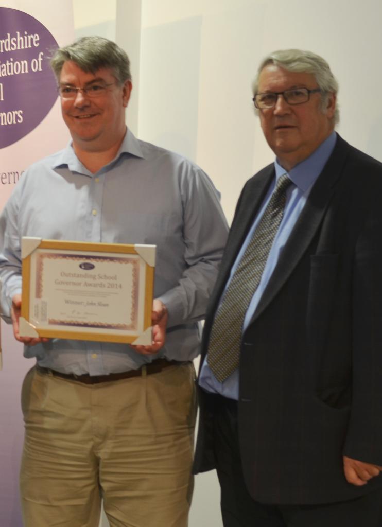 Chair Wins Outstanding School Governor Award Diocese of Westminster